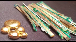 Gold Recovery from RAM Gold Fingers