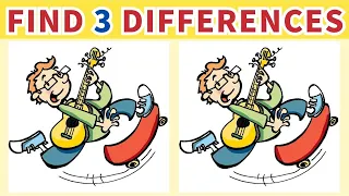 【Spot the difference】Super Brain teaser! Find the difference.