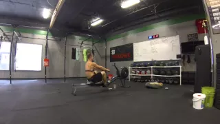 40 Min EMOM of TTB, Box Jumps, C2B, DUs & Burpees w/ rowing - Part 2