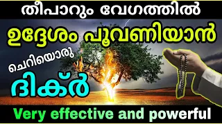 തീപാറും വേഗത്തിൽ ആഗ്രഹങ്ങൾ പൂവണിയാൻ | powerful dikir of Allah | Ya swamad | Problems and Solutions