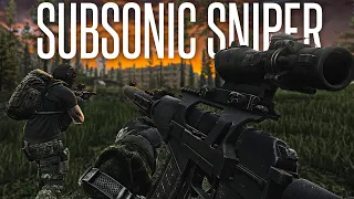 THE SUBSONIC SNIPER - Escape From Tarkov AS VAL / SV98 Gameplay
