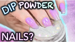 DIY Dip Powder Nails (do not snort)