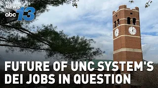 UNC system's DEI positions under threat by potential policy reversal