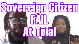 Sovereign Citizen On Trial FAIL