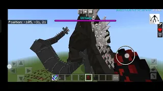 Shin Godzilla vs Ultima Goji mcpe