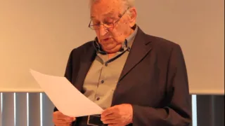 Egon Bahr Vortrag zu "60 Jahre Russell-Einstein-Manifest" am 09.07.2015 in Berlin