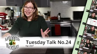 Tuesday Talk | Getting Back on Track | New Tracking Sheet | High Fat Carnivore Meal Pics | EP 227