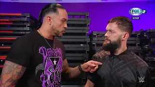 Damian Priest habla con Finn Bálor sobre Seth Rollins en Backstage - WWE Raw 12/06/2023 (En Español)