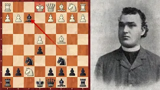 J Reinisch vs Karel Traxler - Hostoun (1890)