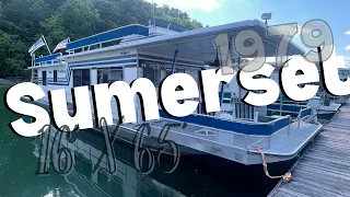 SOLD - 1979 Sumerset 14' x 58' Houseboat for Sale by HouseboatsBuyTerry.com