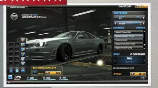 Need For Speed World: Nissan NISMO Skyline GT-R R34 Z-Tune