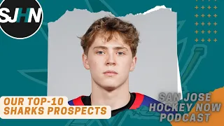 Our Pre-Season Sharks' Top-10 Prospects