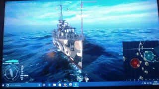 A world of warships game replay by me J in my[British Cruiser-Black Swan]Full Battle Replay