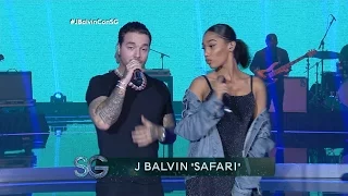 J Balvin canta "Safari" ft. BIA en vivo - Susana Gimenez