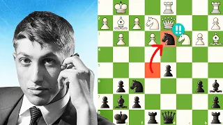 A partida PERFEITA de Bobby Fischer - Robert James Fischer Vs Robert Byrne -1963