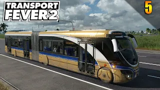 З допомогою автобусів! Намагаюсь вивести в нуль залізницю | гра Transport Fever 2 Українською | #5