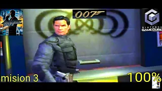 007 Agent Under Fire GCN -Walkthrough Gameplay - Dangerous Pursuit Gold Medals all 100%