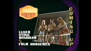 Sting, Windham, & Luger vs Flair, Anderson, & Blanchard   Main Event April 3rd, 1988