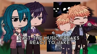 Past TMF react to Jake || part 1 || [Eng/Rus]