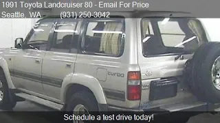 1991 Toyota Landcruiser 80 VX LIMITED for sale in Seattle, W