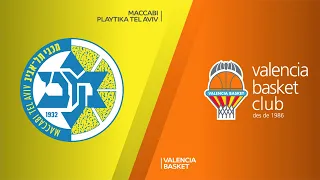 Maccabi Playtika Tel Aviv - Valencia Basket Highlights |Turkish Airlines EuroLeague, RS Round 28