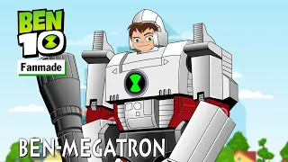 NMT Cartoon | Ben 10 Turns Into Megatron | Fanmade Transformation