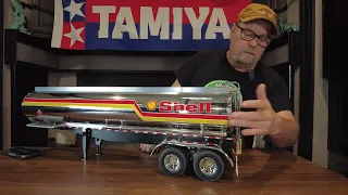 Building the Tamiya Tank-Trailer for Tamiya 1/14  Tractor Truck.