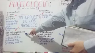 ANGELOLOGÍA: NATURALEZA DE LOS ÁNGELES, Lección No. 1  ( Pastor: Frank Mendoza )