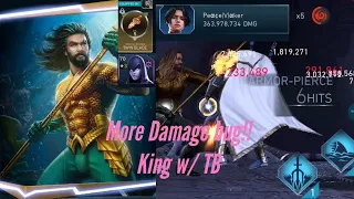 KOAAM w/ TB and Raven on T10 boss DF has damage bug?! Injustice 2 Mobile