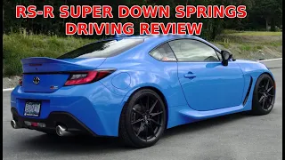 GR86 RS- R super down review