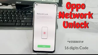 How to Oppo Network Unlock With 16 Digits Code 2023