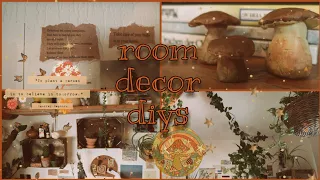 room decor diys (hippie, boho, cottagecore and vintage) +Mapiful!