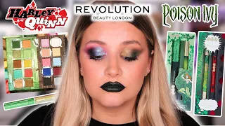 REVOLUTION X DC POISON IVY & HARLEY QUINN GOTHAM CITY PALETTE REVIEW | Luce Stephenson