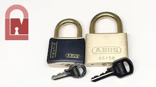(562) Two All-Brass ABUS Padlocks Picked - A Gift from Australia