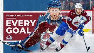 Every Nathan MacKinnon Goal | 2021-2022 Regular Season