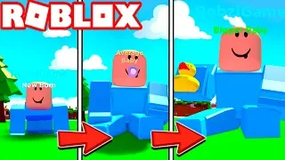 СТАЛ САМЫМ БОЛЬШИМ В МИРЕ МАЛЫШОМ! СИМУЛЯТОР МАЛЫША! ROBLOX SIMULATOR