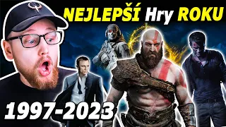 Ty NEJLEPŠÍ Hry roku - Evoluce 1997-2023