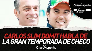 Carlos Slim Domit habla de la gran temporada de Checo Pérez en la Fórmula 1