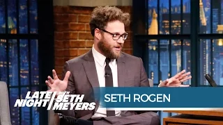 Seth Rogen's Amazing Kanye West Encounter - Late Night with Seth Meyers