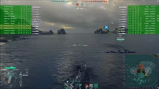 Fun With AA Spec USN Destroyers in World of Warships