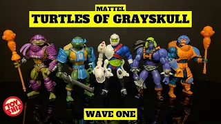 2024 TURTLES OF GRAYSKULL WAVE 1 | TMNT x MOTU | Mattel