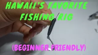 How To Set-Up Hawaii's Favorite Fishing Rig! (Whipping/Casting)