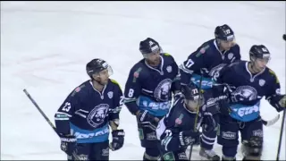 Dinamo Minsk @ Medvescak 01/22/2015 Highlights / Медвешчак - Динамо Мн 4:2