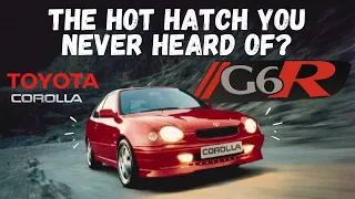 Toyota Corolla G6R The Hottest Hatch You Never Heard Of