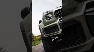 This is the all-new #BRABUS 800 4X4² Stealth Green, based on the Mercedes-AMG G63 4X4²