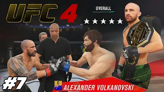 Title fight is back on! UFC 4 Legendary Career Mode #7