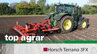 Starker Dauerläufer: Horsch Terrano 3FX im top agrar Praxistest
