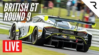 British GT 2020 LIVE - ft. Jenson Button and James Baldwin - Round 9 - SILVERSTONE 500
