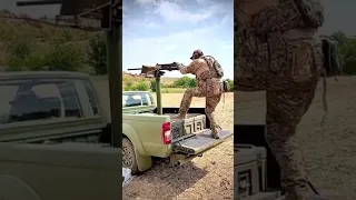 🇺🇦🪖🇷🇺 Ukrainian Special Forces technical with Browning M2 🇺🇦🪖 #ukraine #ukrainewar #russia #war