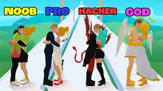 NOOB vs PRO vs HACKER vs GOD 😋 Bestie Breakup